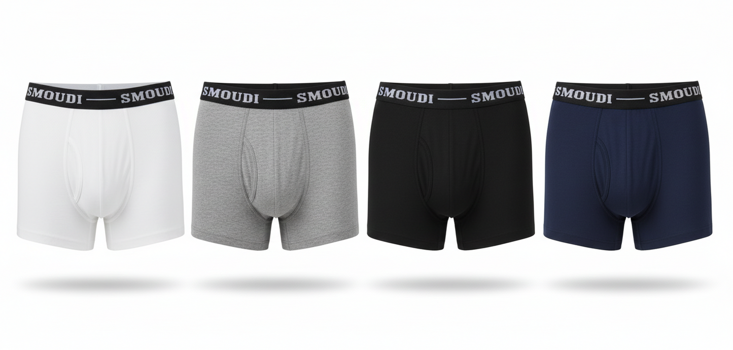 AlSmoudi Tex 100% katoenen boxershorts voor heren