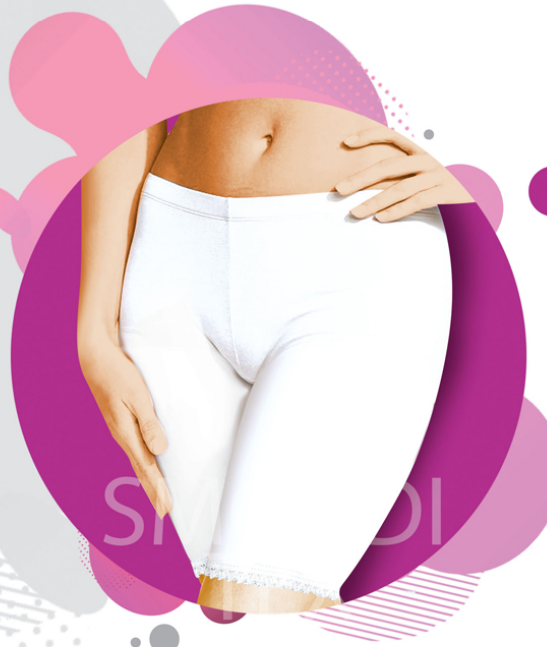 AlSmoudi Tex 100% Katoenen Dames Short